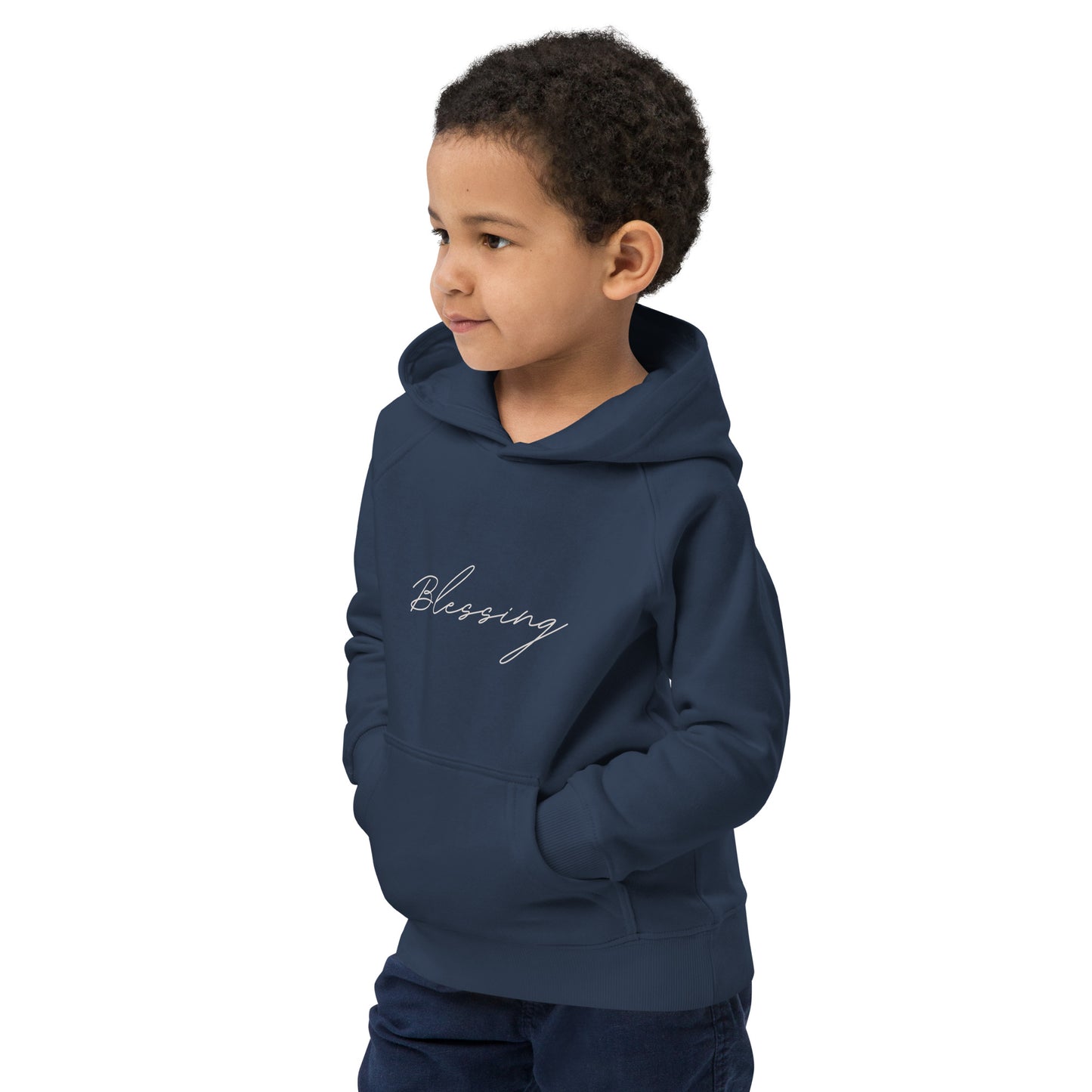 Blessing Kids Organic Hoodie - Dark