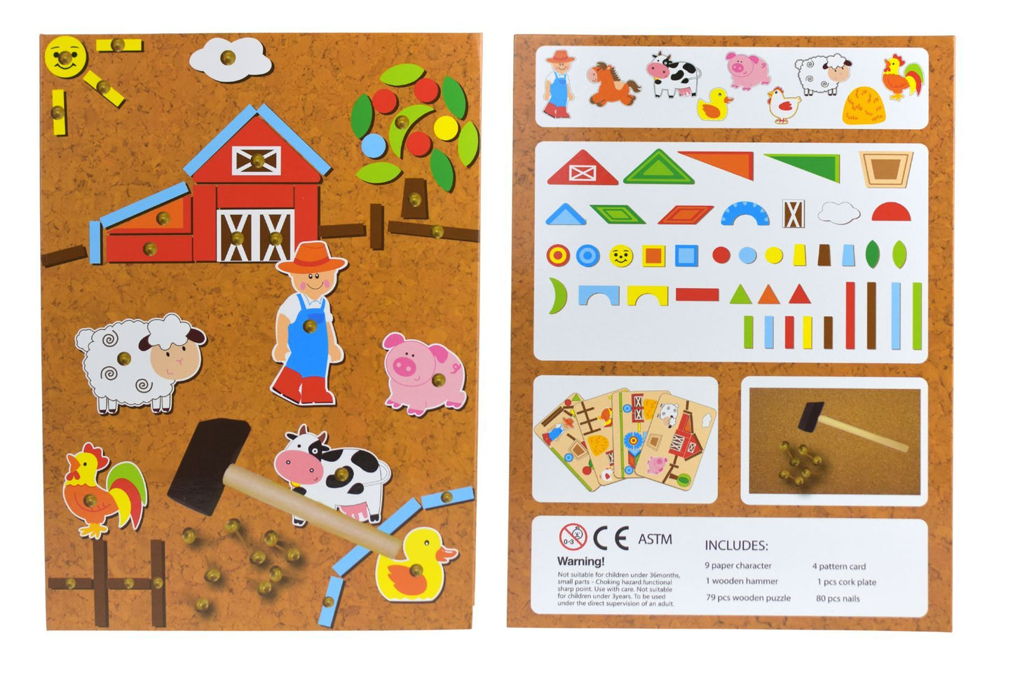Farm Tap a Shape Set