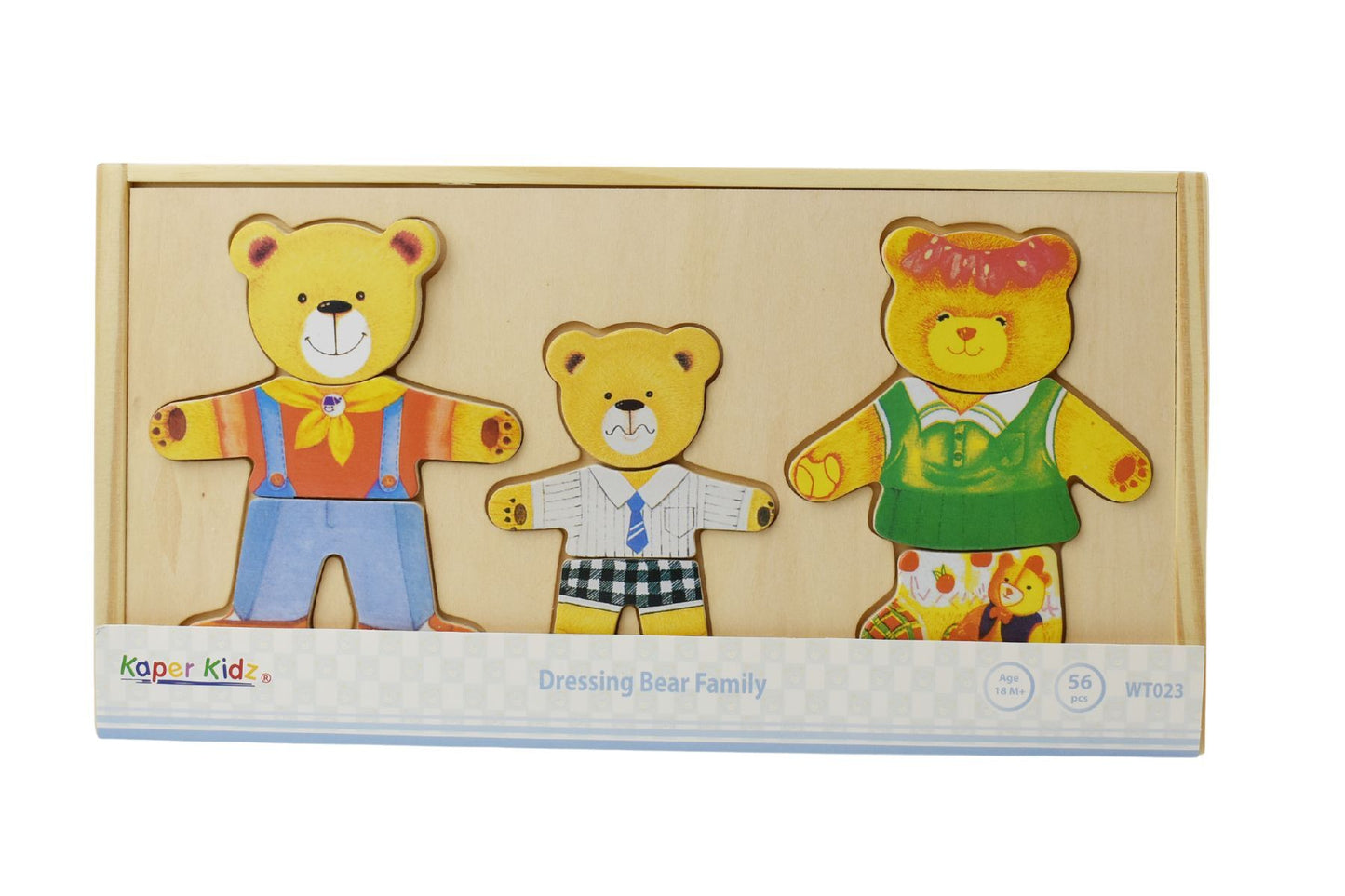 Bear Family Dressing Puzzle
