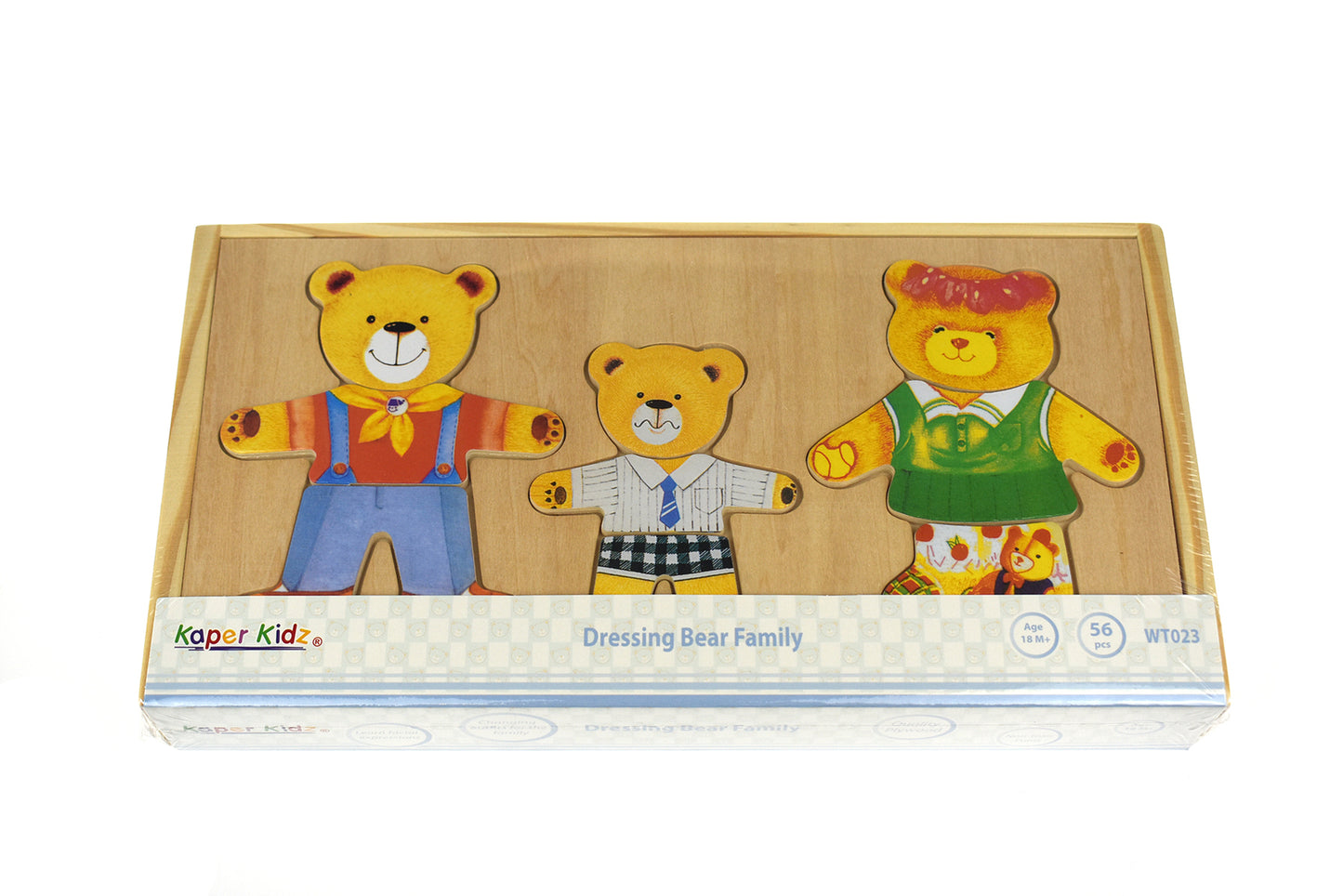 Bear Family Dressing Puzzle