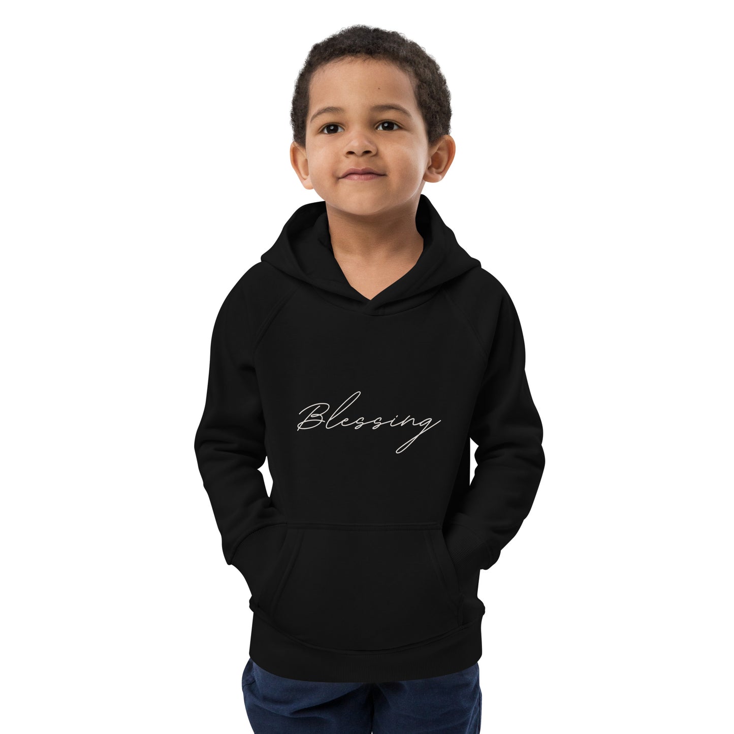 Blessing Kids Organic Hoodie - Dark