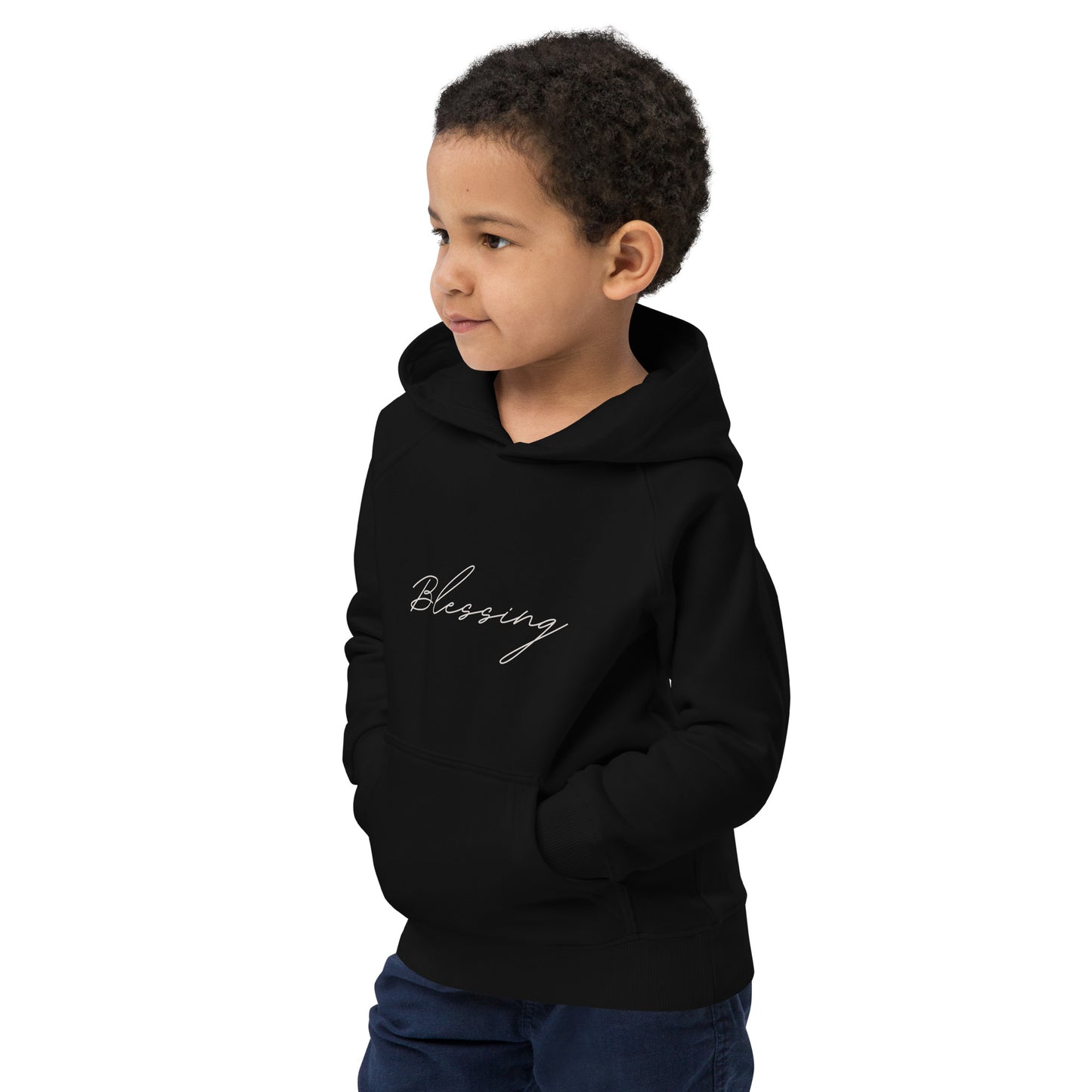 Blessing Kids Organic Hoodie - Dark