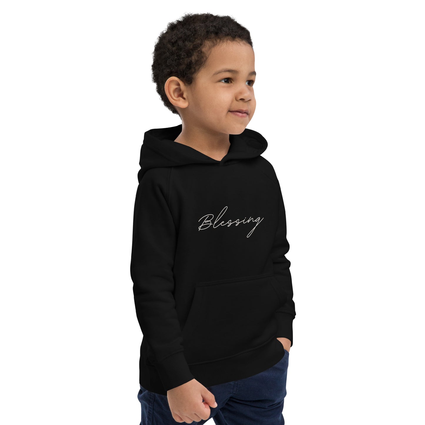 Blessing Kids Organic Hoodie - Dark