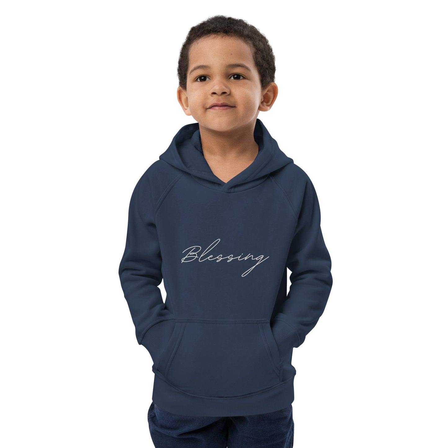 Blessing Kids Organic Hoodie - Dark
