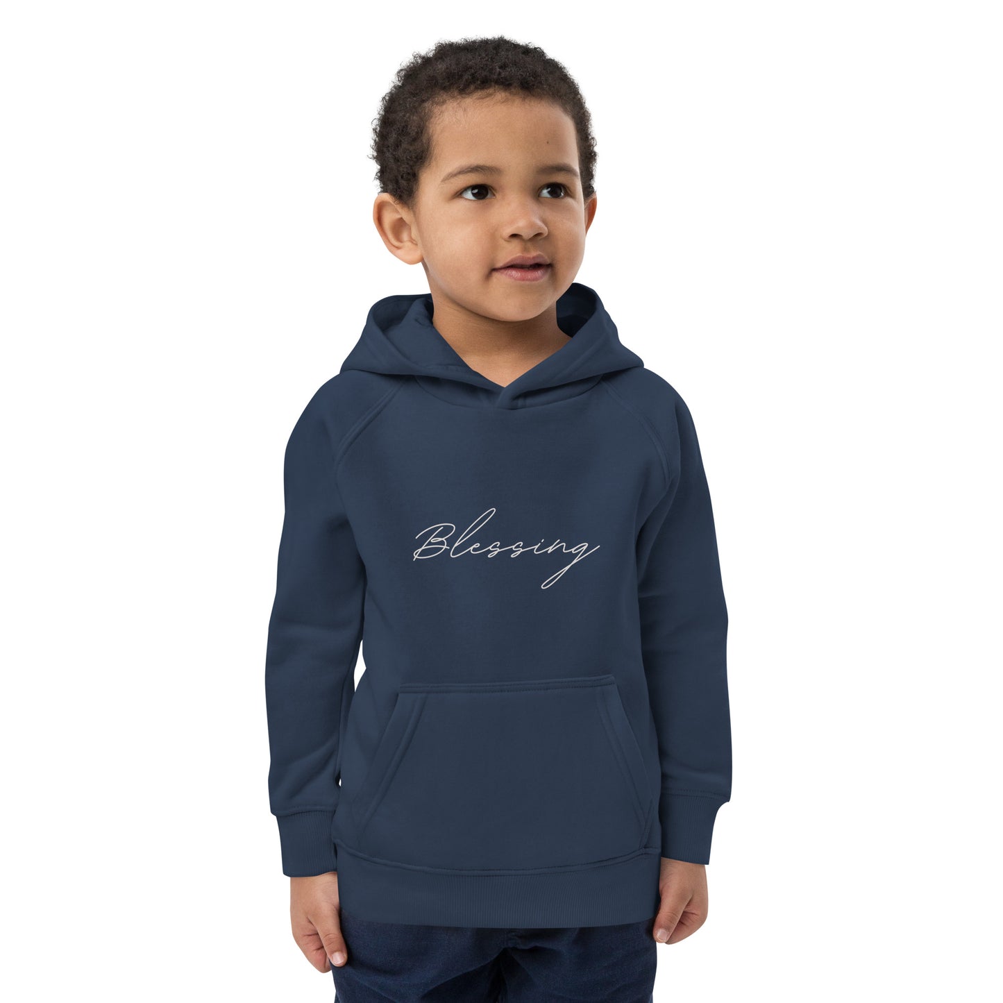 Blessing Kids Organic Hoodie - Dark
