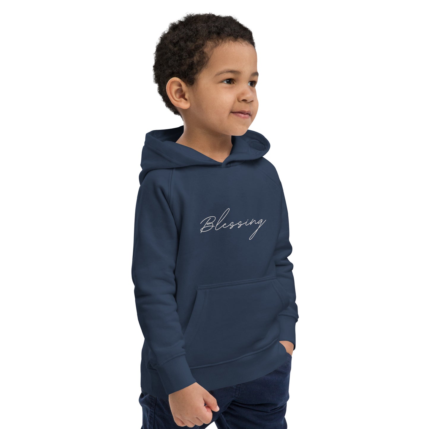 Blessing Kids Organic Hoodie - Dark