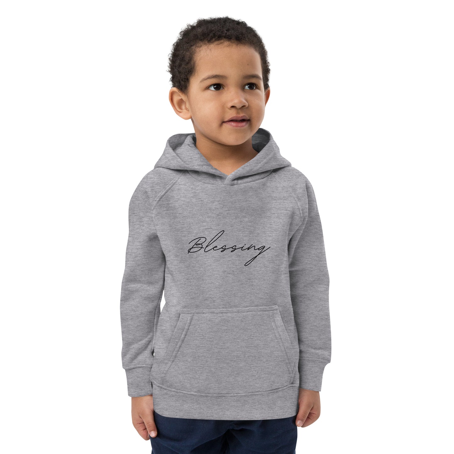 Blessing Kids Organic Hoodie Grey