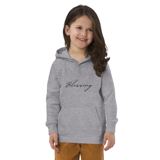 Blessing Kids Organic Hoodie Grey