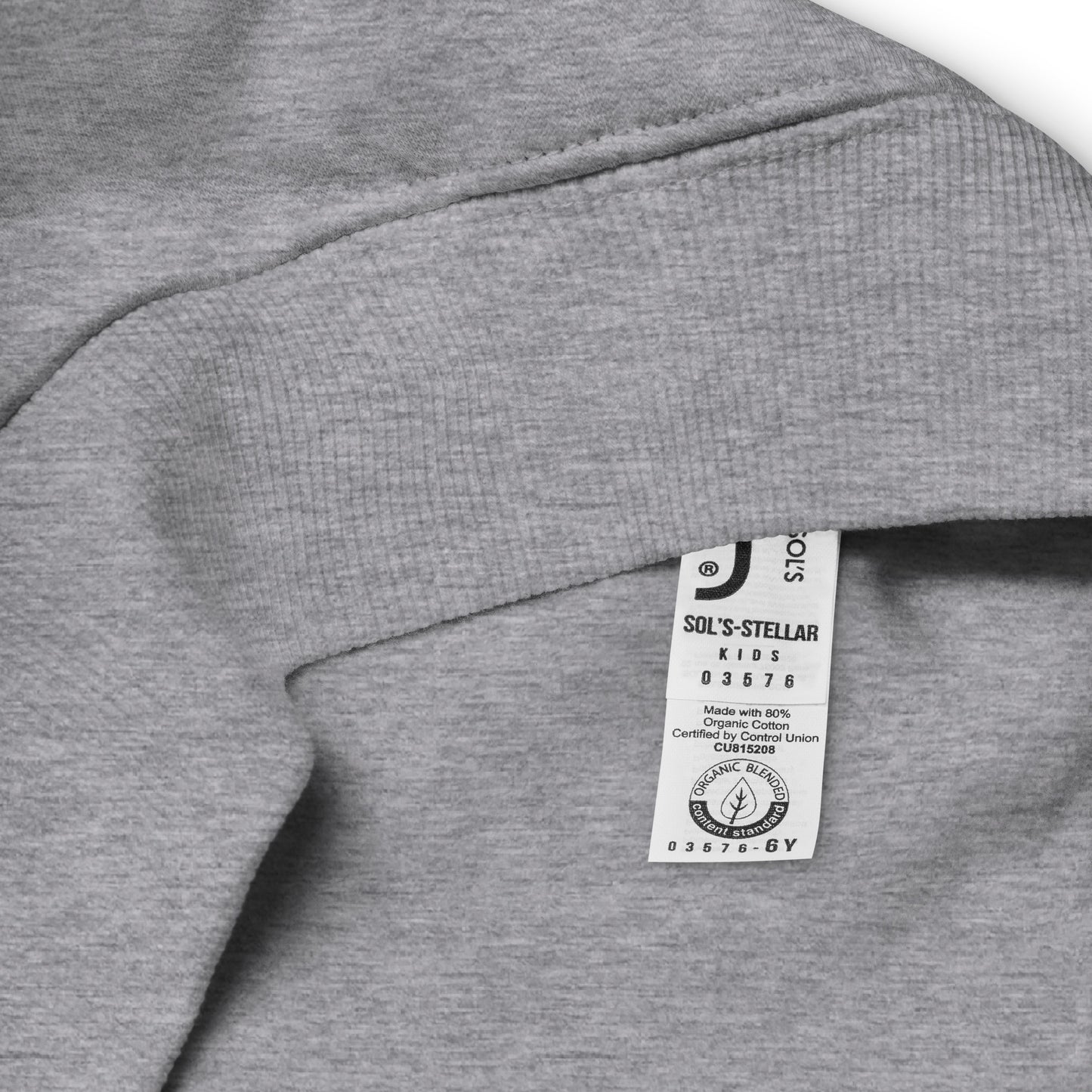 Blessing Kids Organic Hoodie Grey