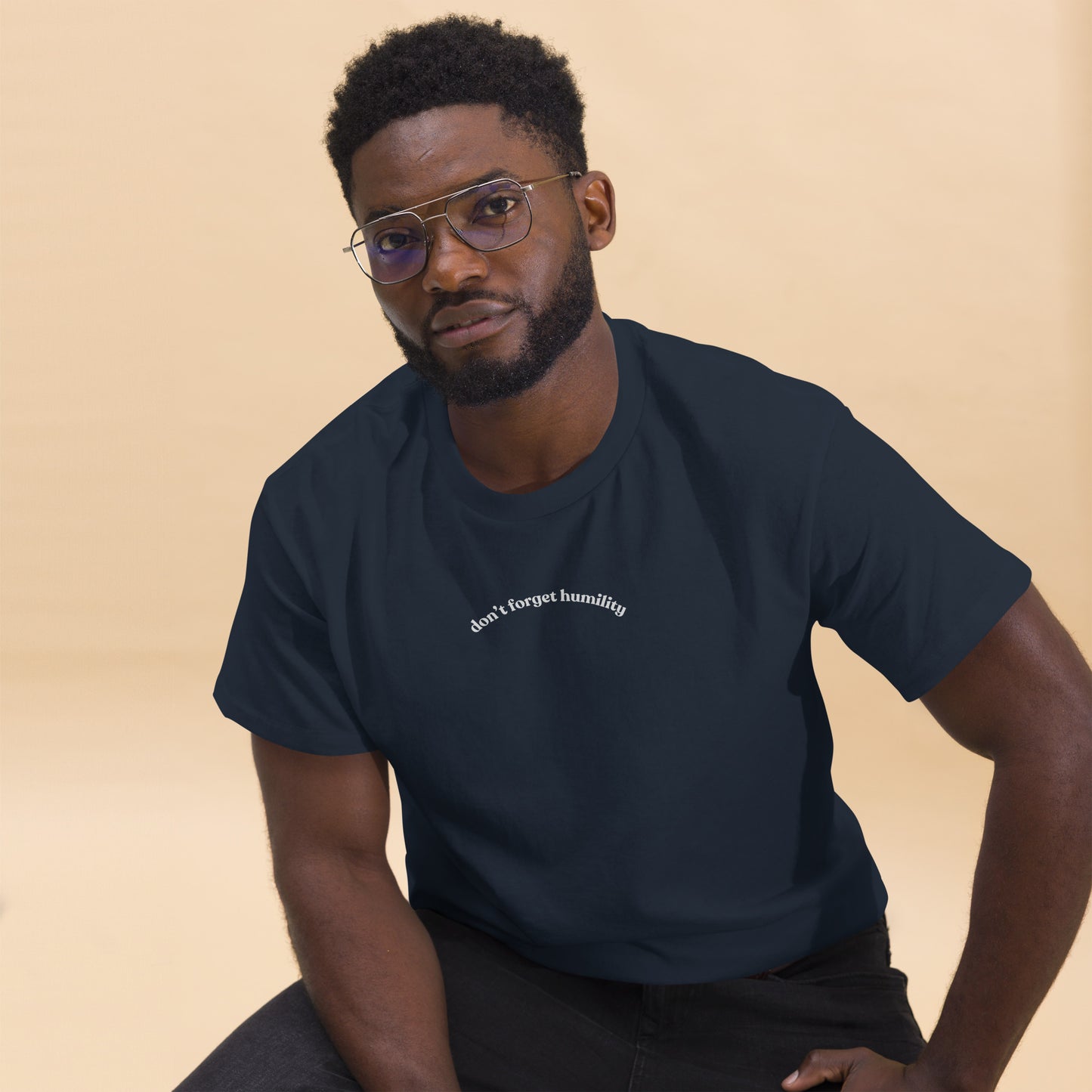 HUMILITY Men's Classic T-shirt Dark