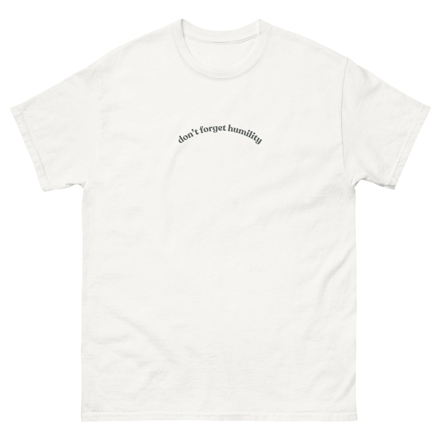 HUMILITY Men's Classic T-shirt Light