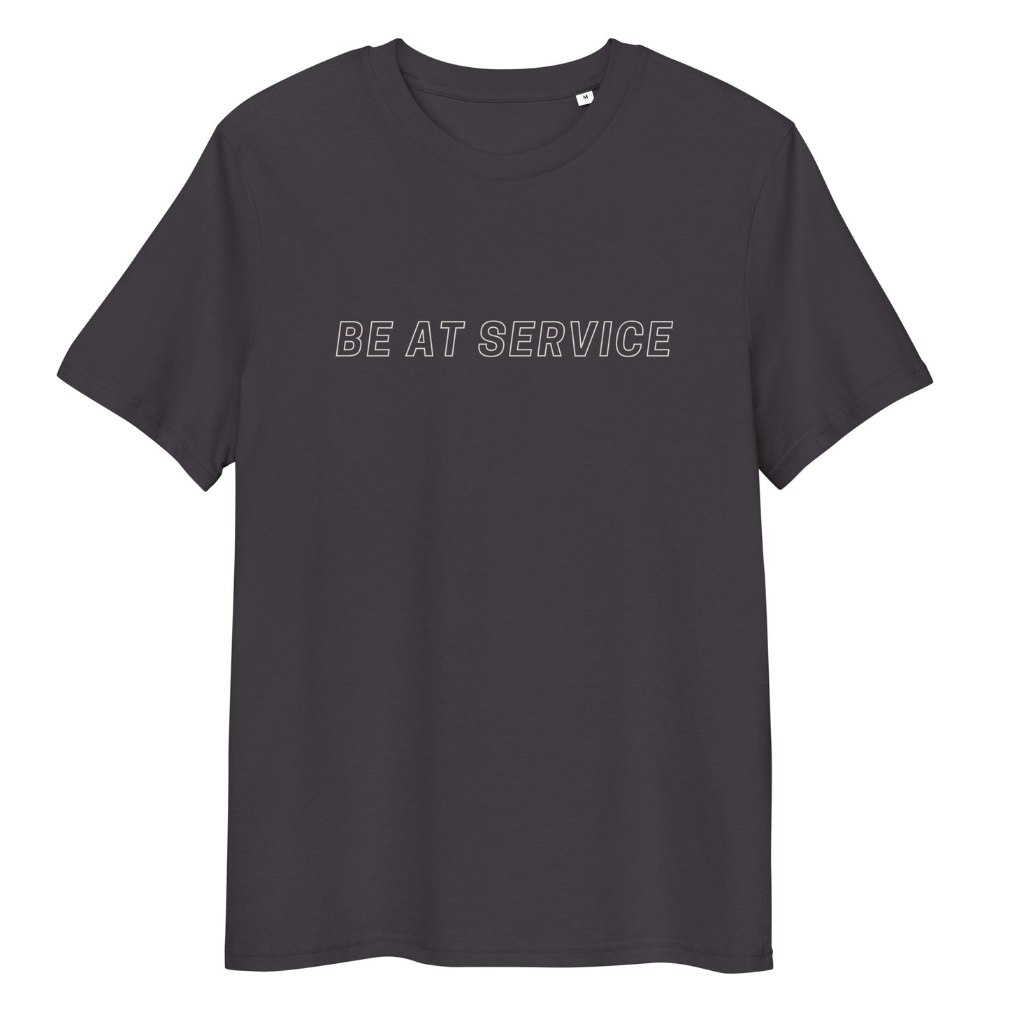 SERVICE Organic Cotton T-shirt Dark