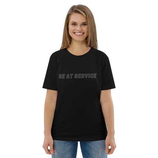 SERVICE Organic Cotton T-shirt Dark