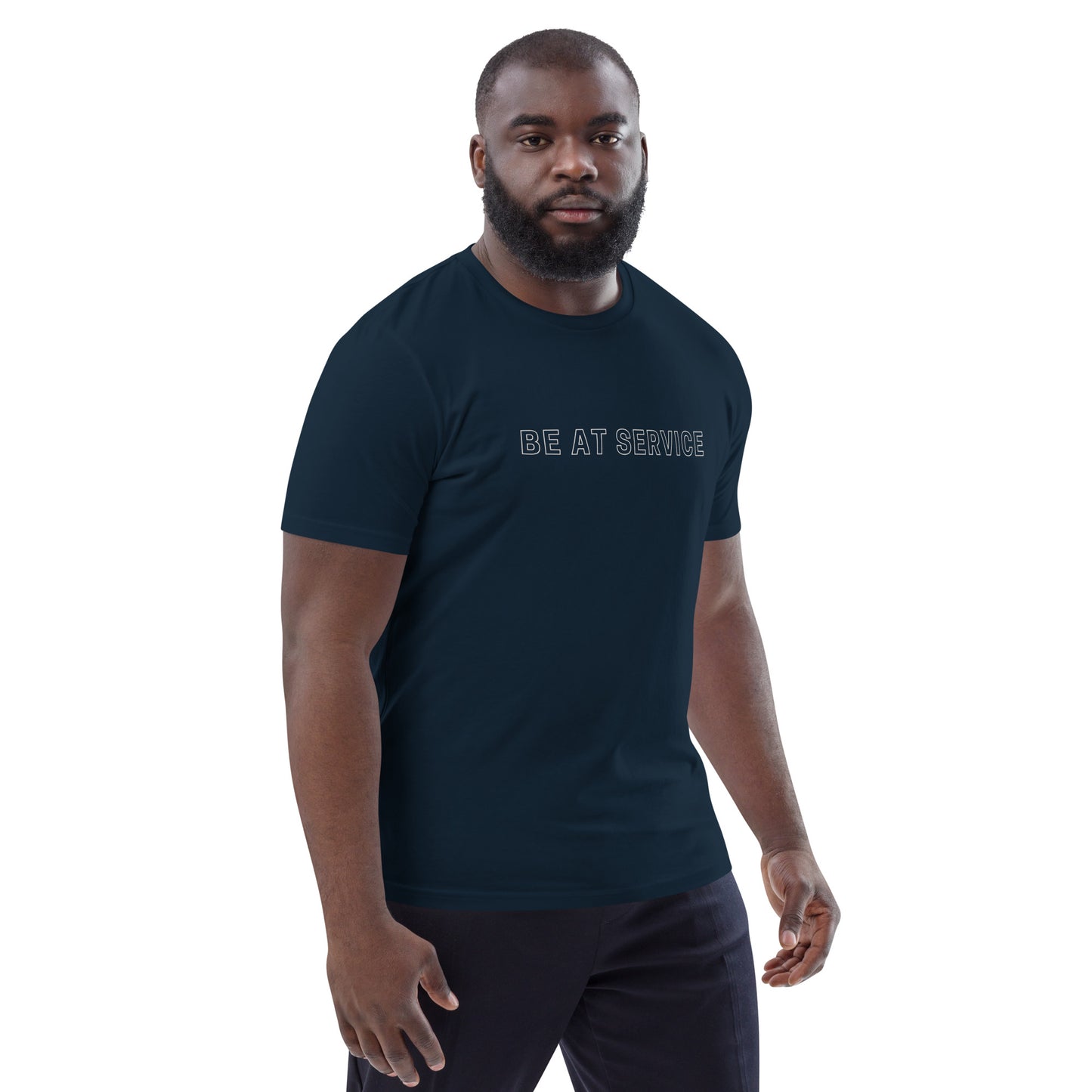 SERVICE Organic Cotton T-shirt Dark